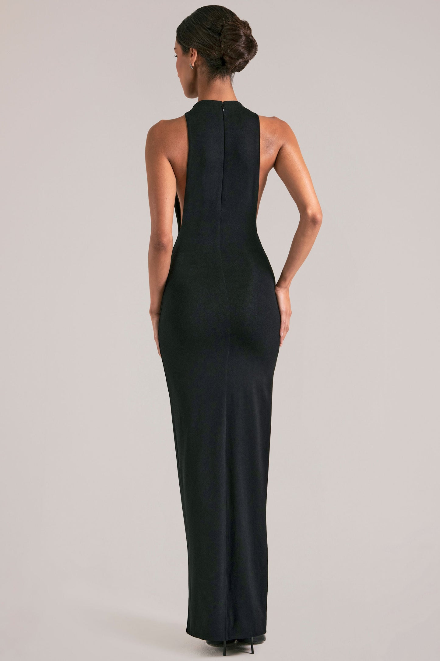Sleeveless Maxi Dress in Black