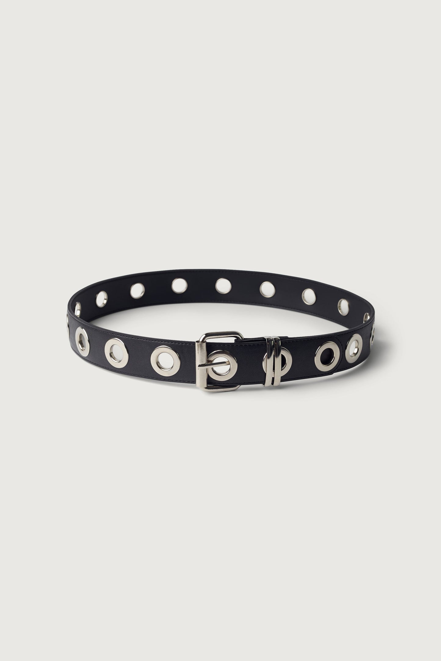 VEGAN LEATHER EYELET BELT