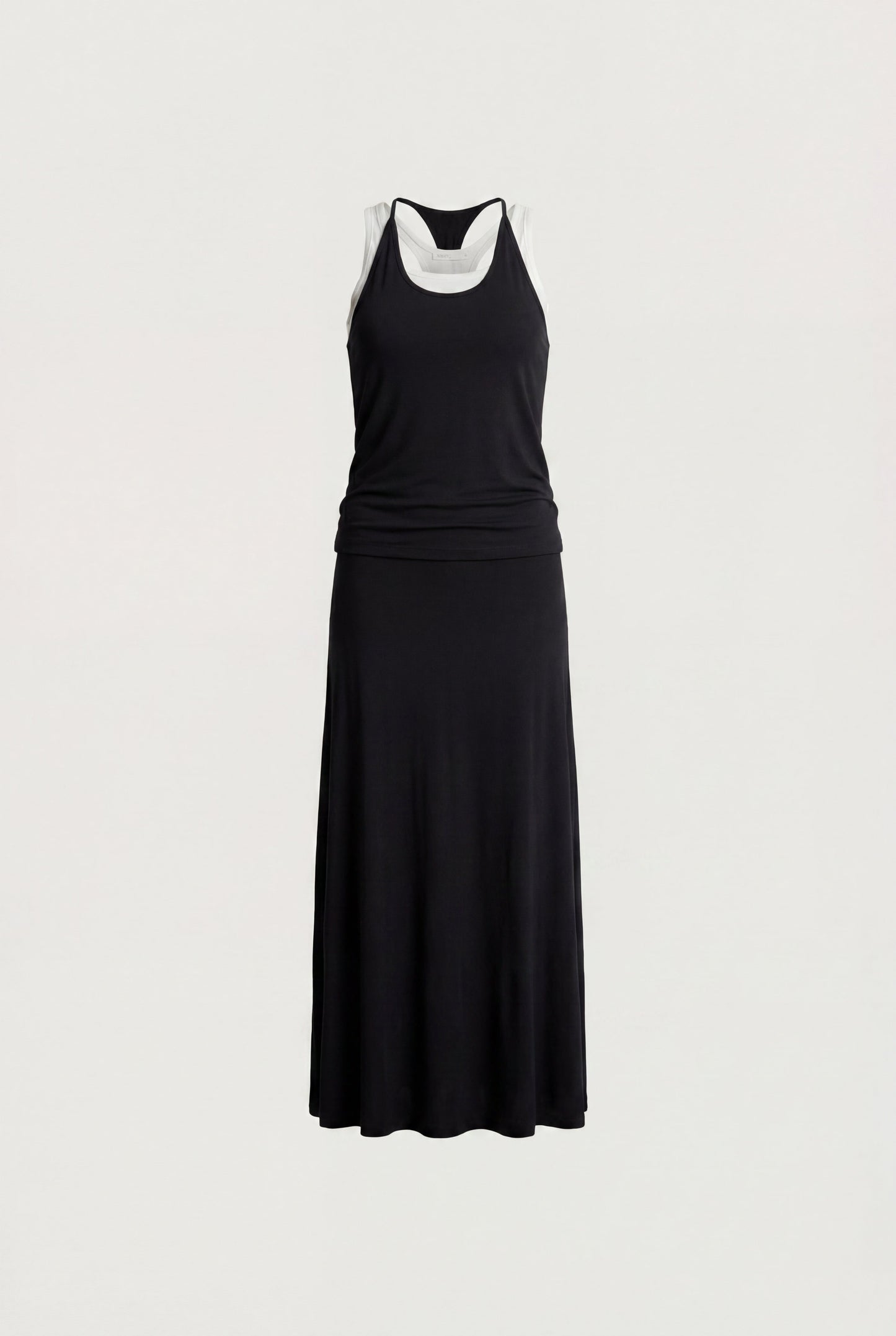 LAYERED CAMI MAXI DRESS