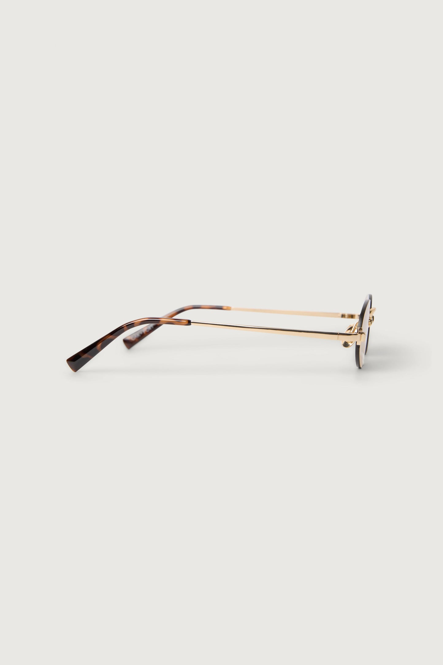 OVAL FRAMELESS SUNGLASSES