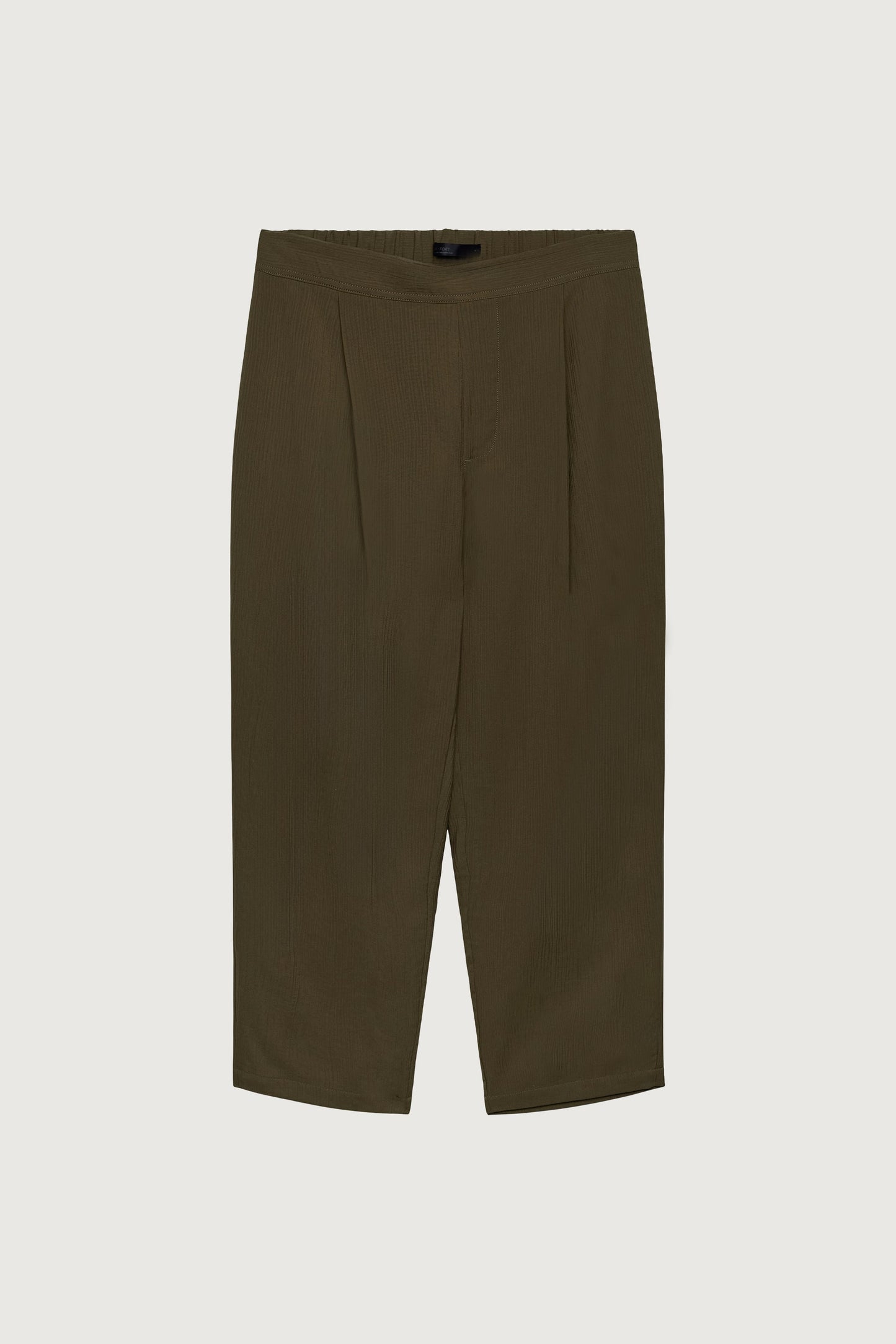 CRINKLED PLEATED TROUSER