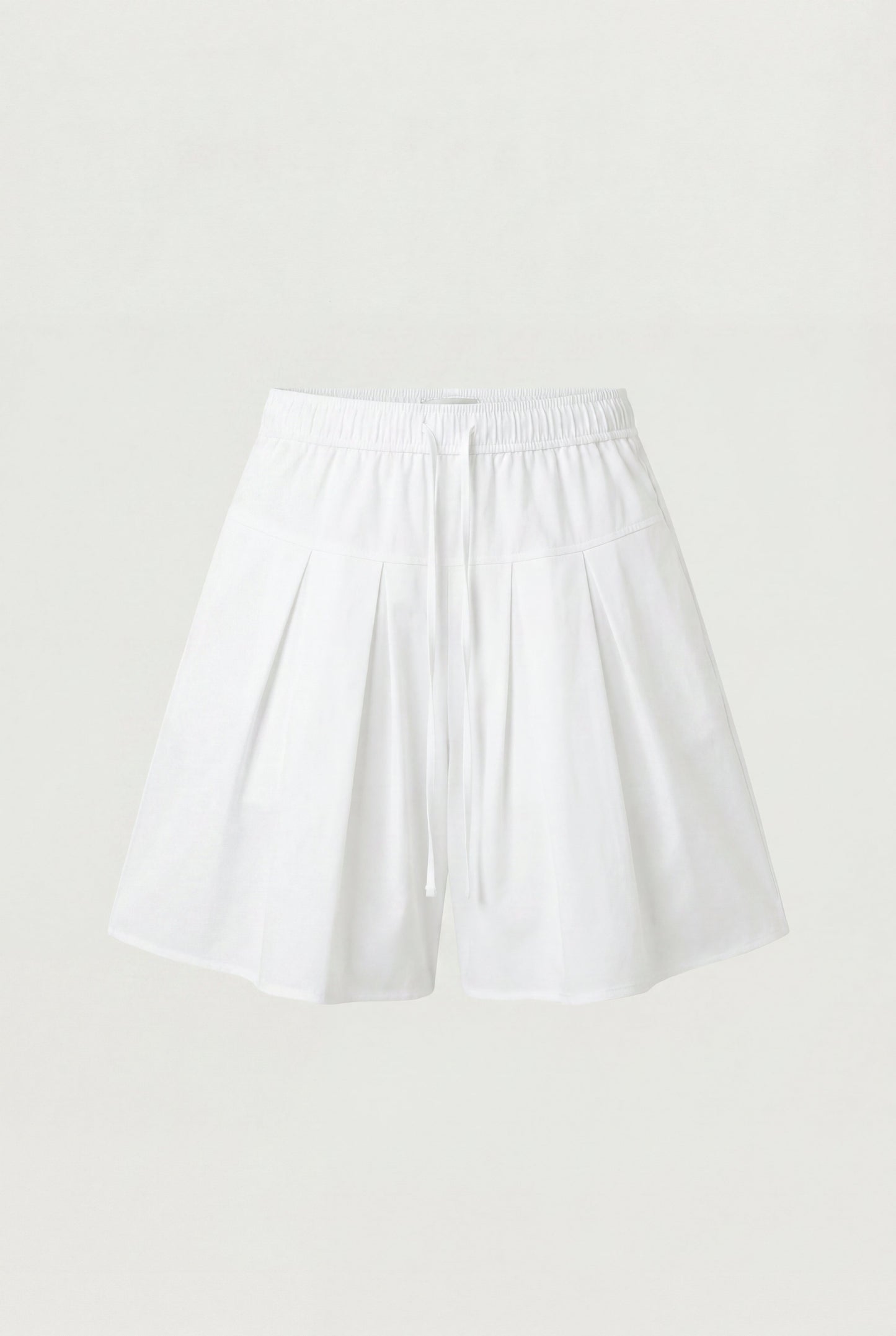 PLEATED WIDE LEG CULLOTE SHORT