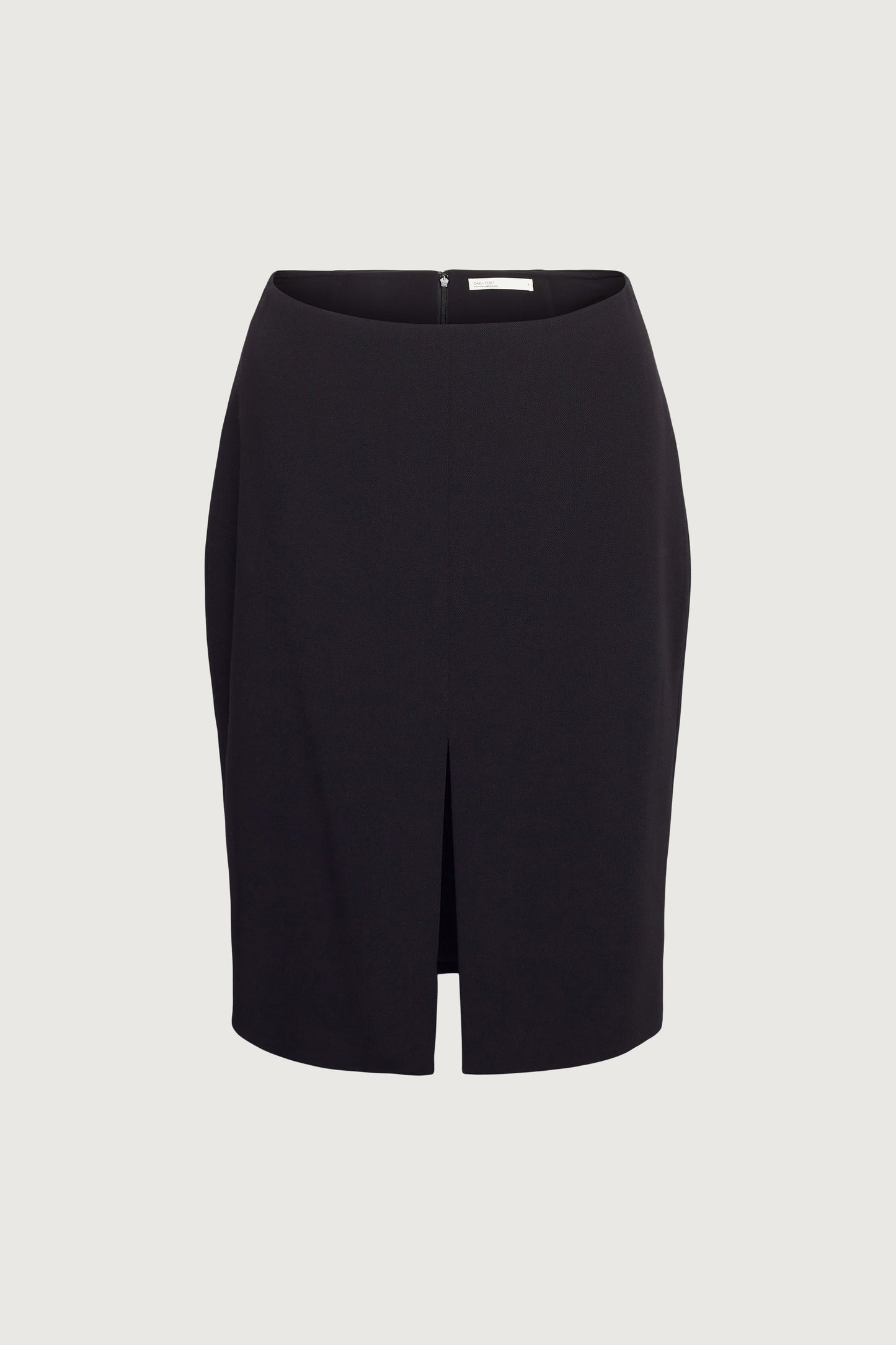 MIDI SUITING SKIRT WITH FRONT SLIT