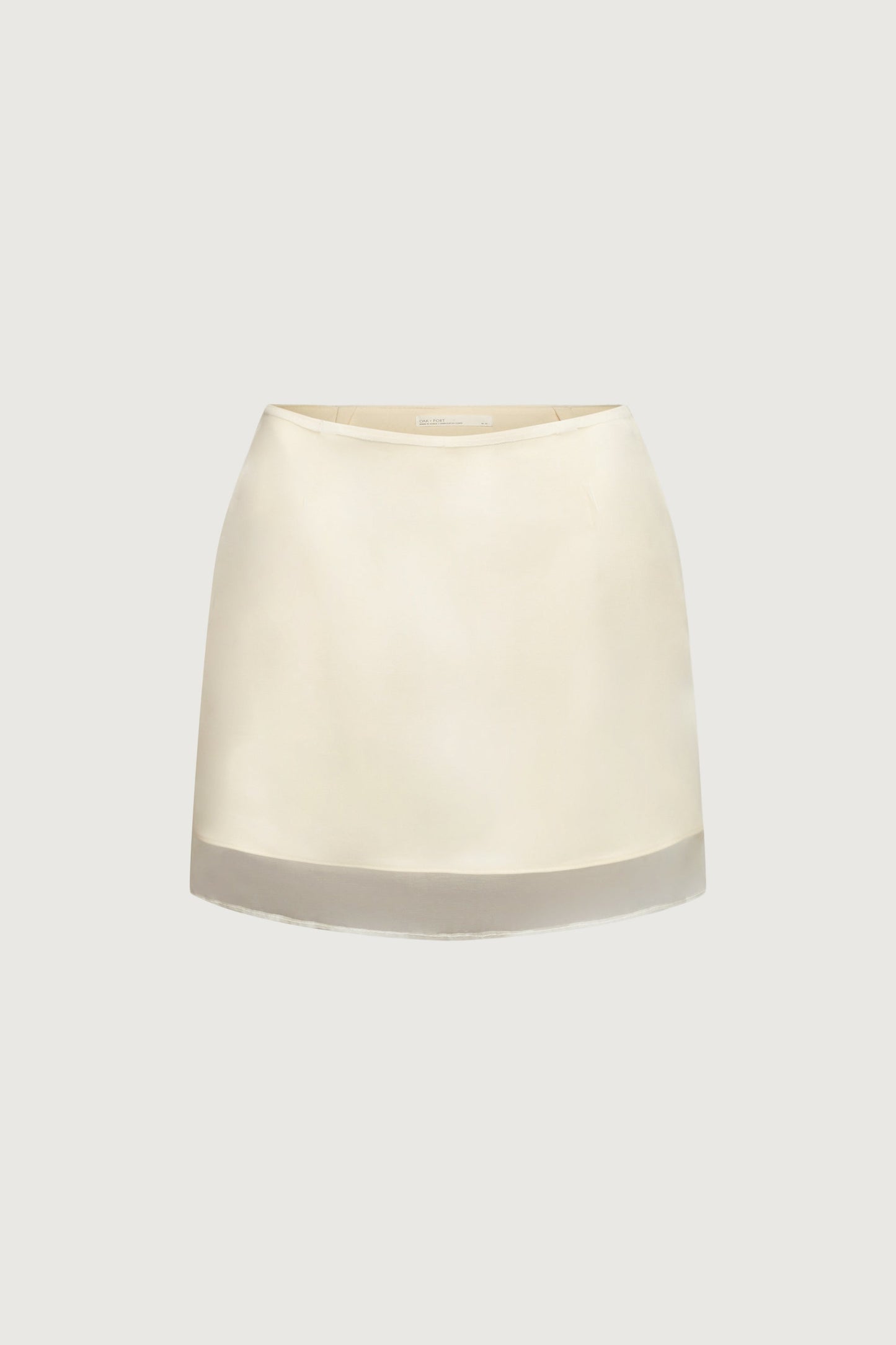 SHEER LAYERED MINI SKIRT