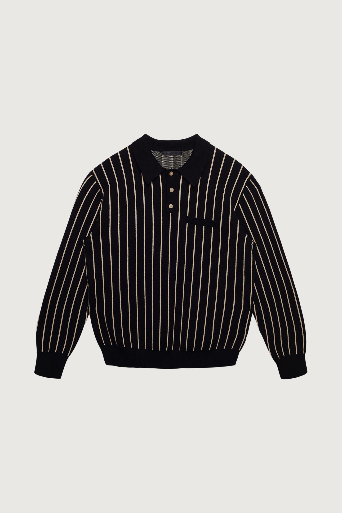 STRIPED RUGBY SWEATER
