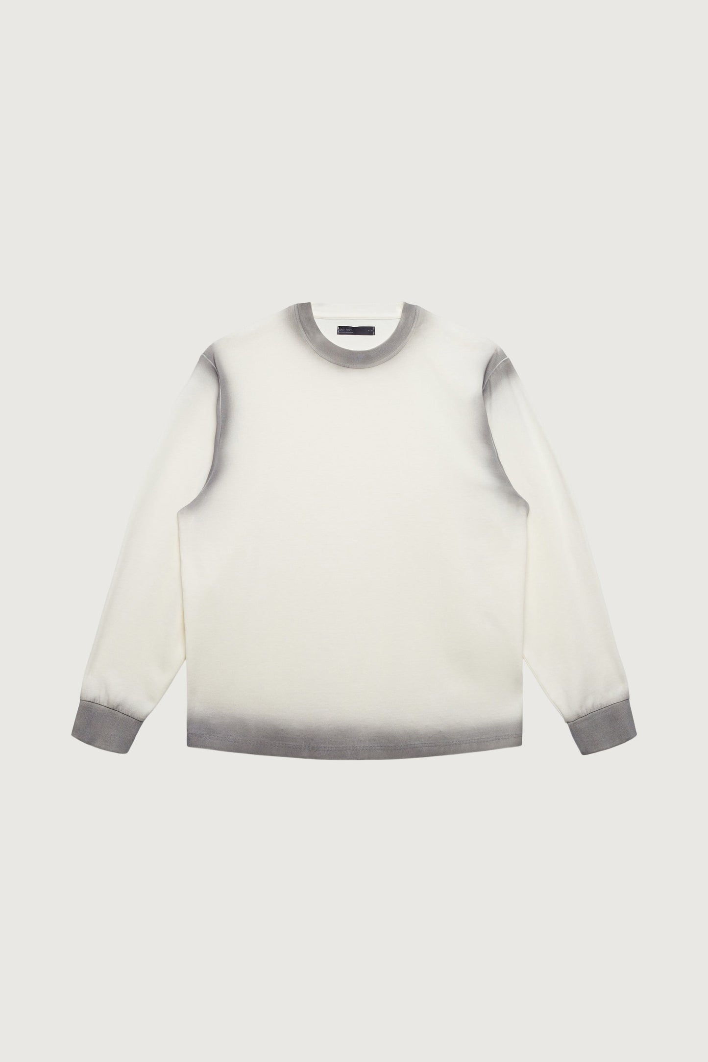 SPRAY PAINT EFFECT LONG SLEEVE SWEATSHIRT