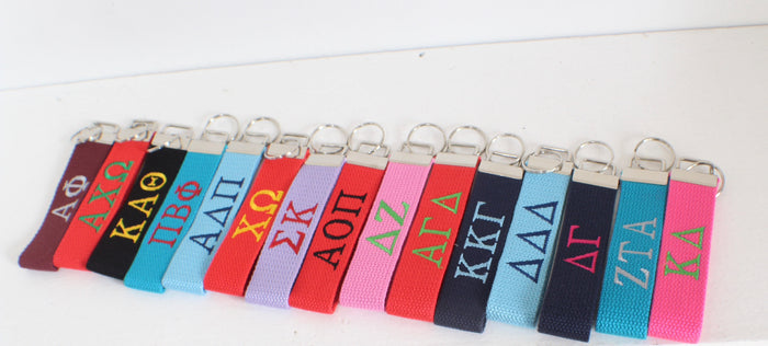 Alpha Delta Pi Wristlet Keychain