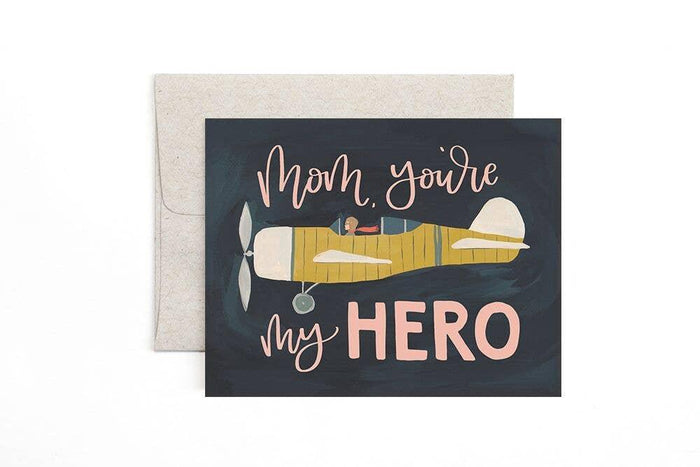 Card - Mother's Day - Mom Hero Pilot by 1Canoe2