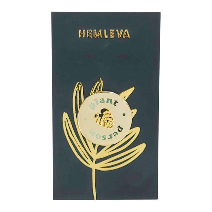 Enamel Pin - Plant Person by Hemleva