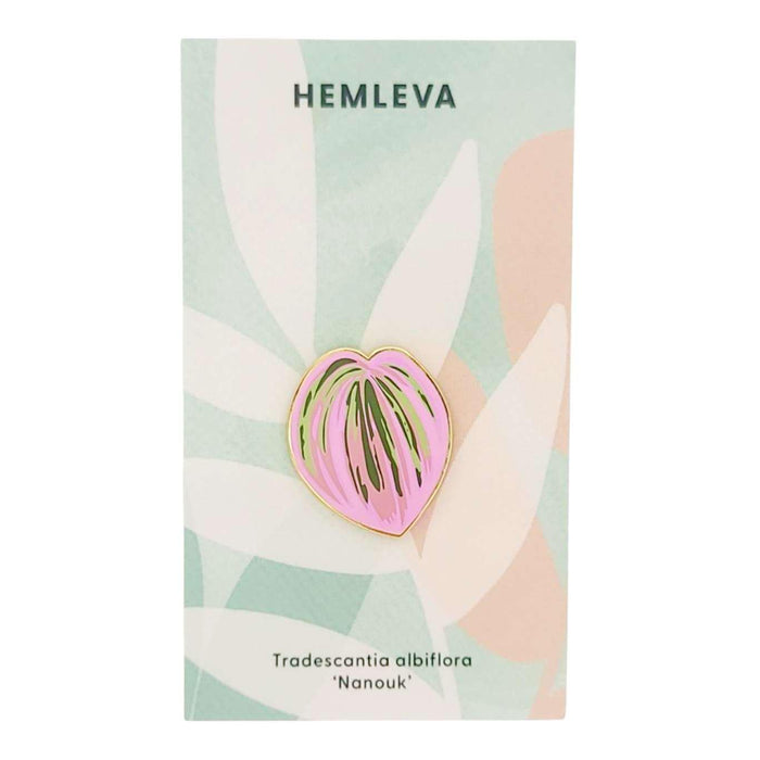 Enamel Pin - Tradescantia Albiflora ‘Nanouk’ by Hemleva