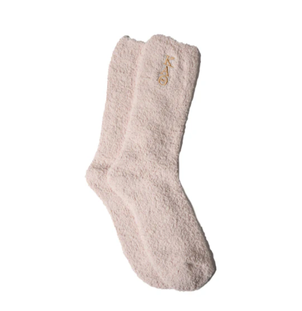 Kappa Alpha Theta Fuzzy Socks