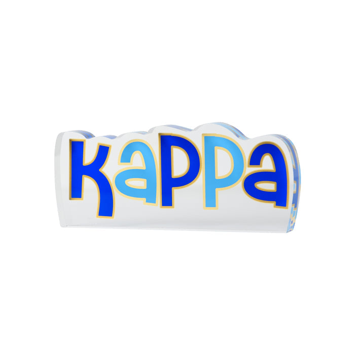 Kappa Kappa Gamma Acrylic Shelf Sitter