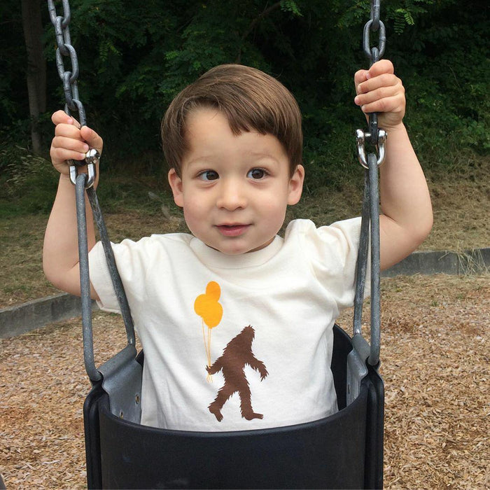 Kids Tee - Sasquatch Balloons by Orange Twist