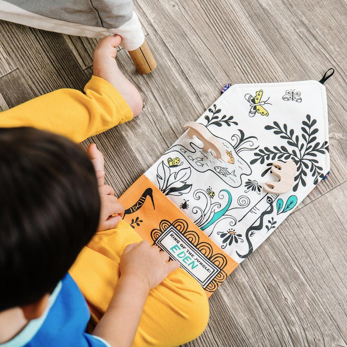 Play Tote - Jungle Adventure with Elephant and Sloth by So Handmade