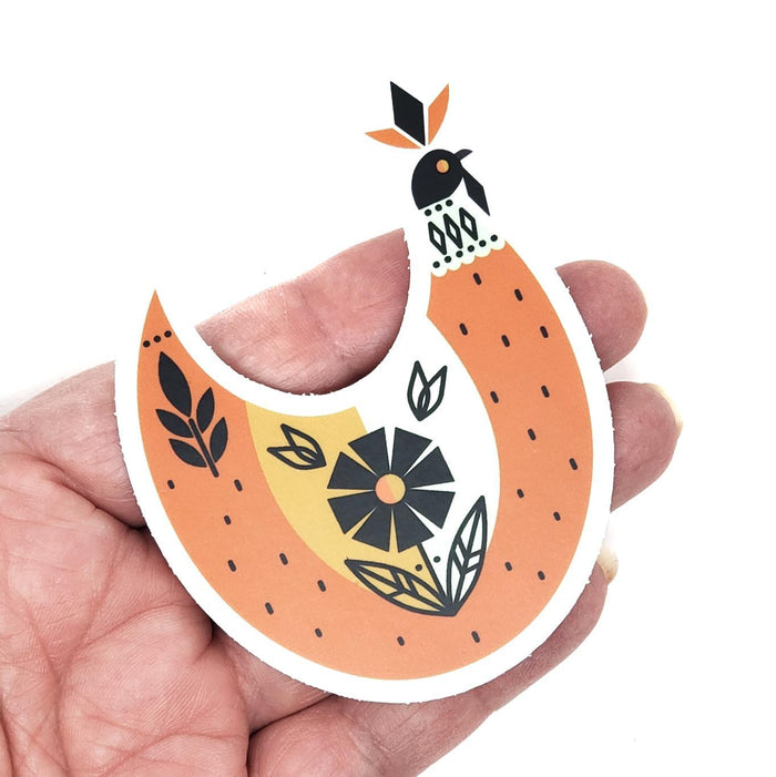 Sticker - Chicken by Amber Leaders Designs