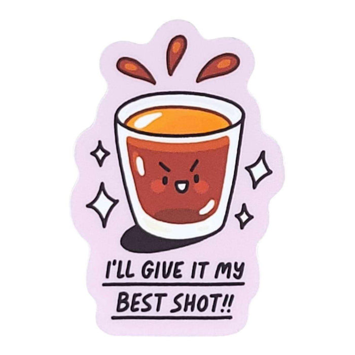 Sticker - Give It My Best Shot by Mis0 Happy