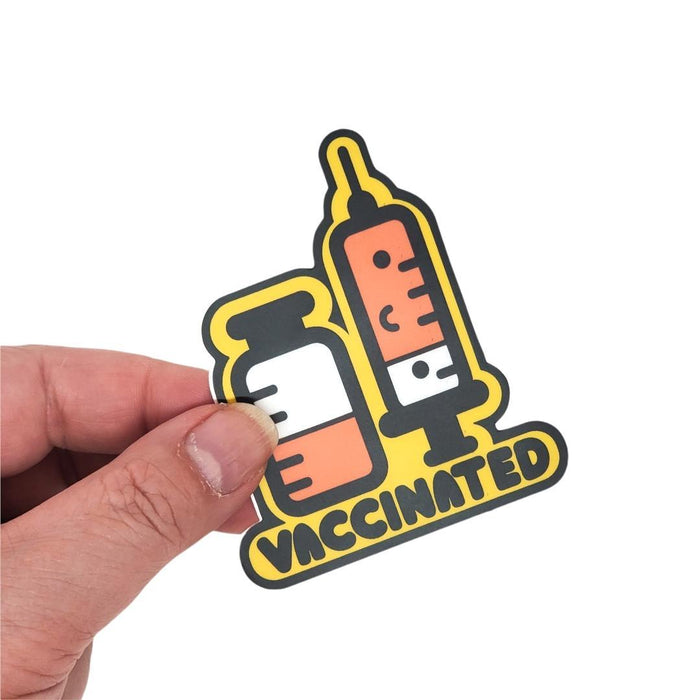 Sticker Vinyl - Vaccinated by Mochi Kids