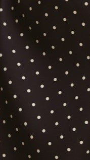 Hanae Mini Dress - Brown Polka