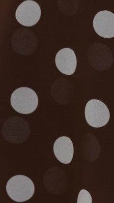 Imali Mini Dress - Choc/Blue Polka
