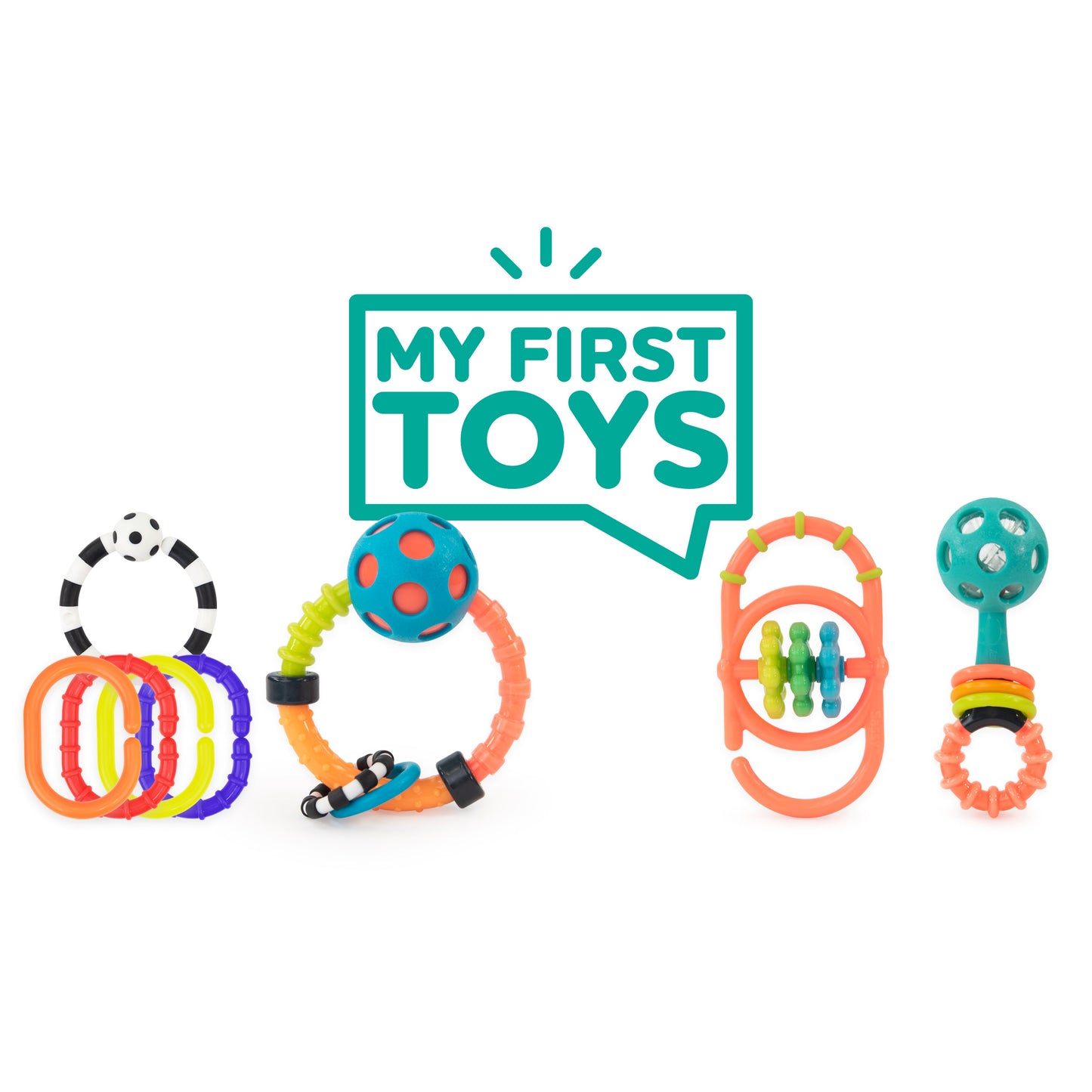 Sassy 8pc My 1st Toys Gift Set