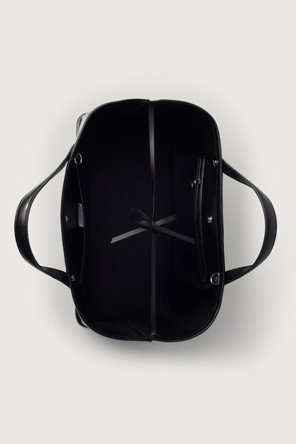 STRUCTURED LEATHER HANDBAG