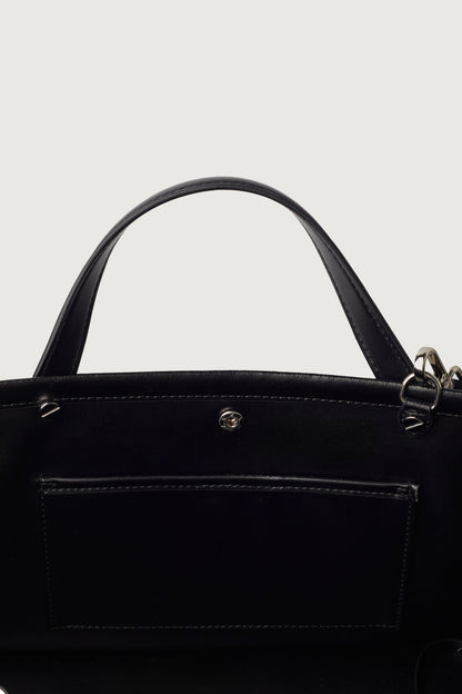 STRUCTURED LEATHER HANDBAG