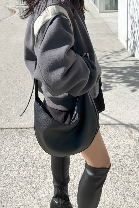 VEGAN LEATHER SLING BAG
