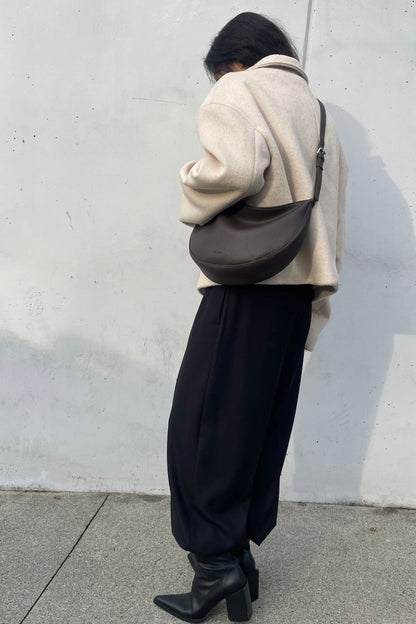 VEGAN LEATHER SLING BAG