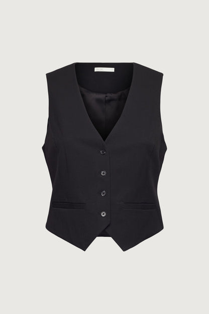 CROPPED SUITING VEST