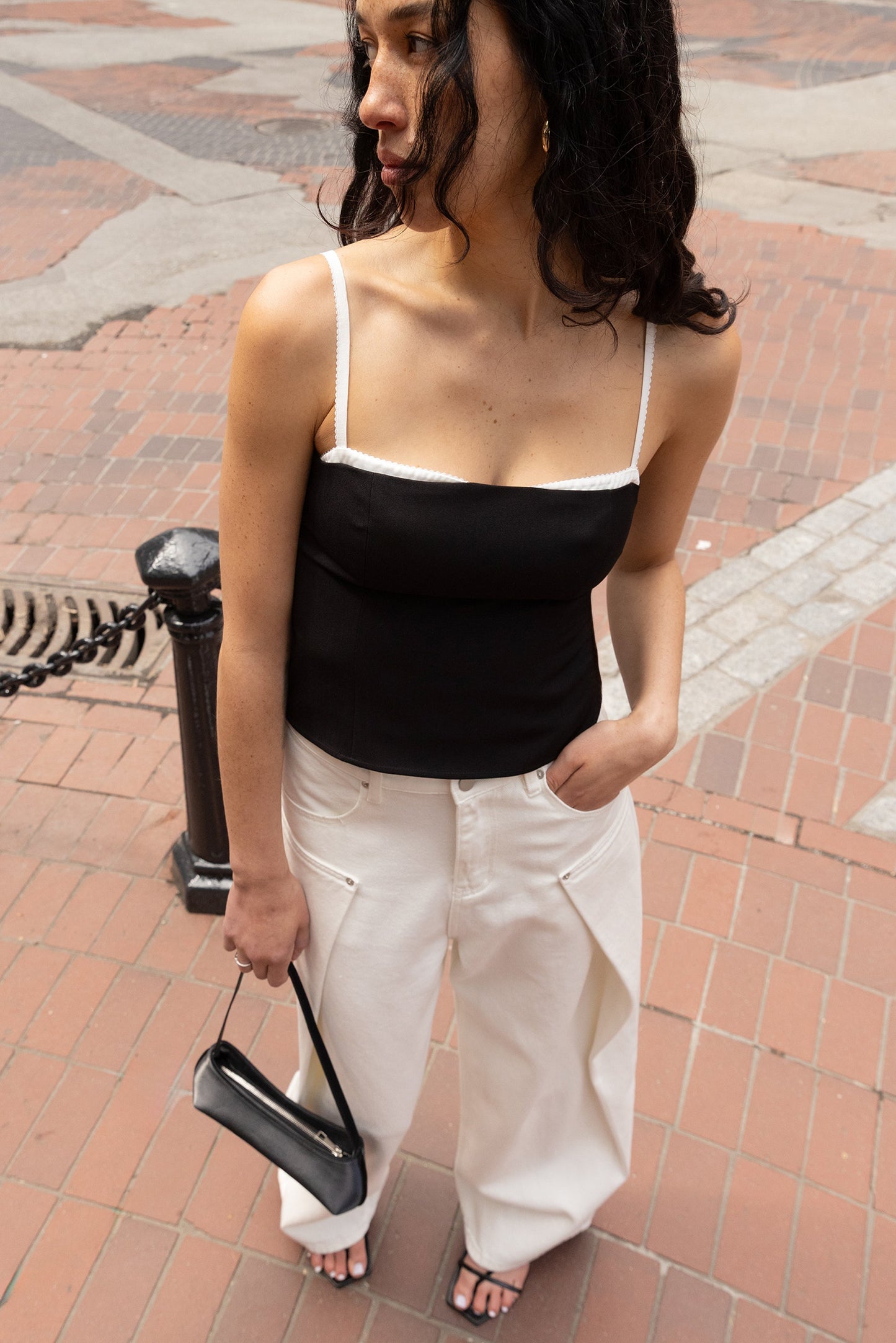 LAYERED CORSET TOP