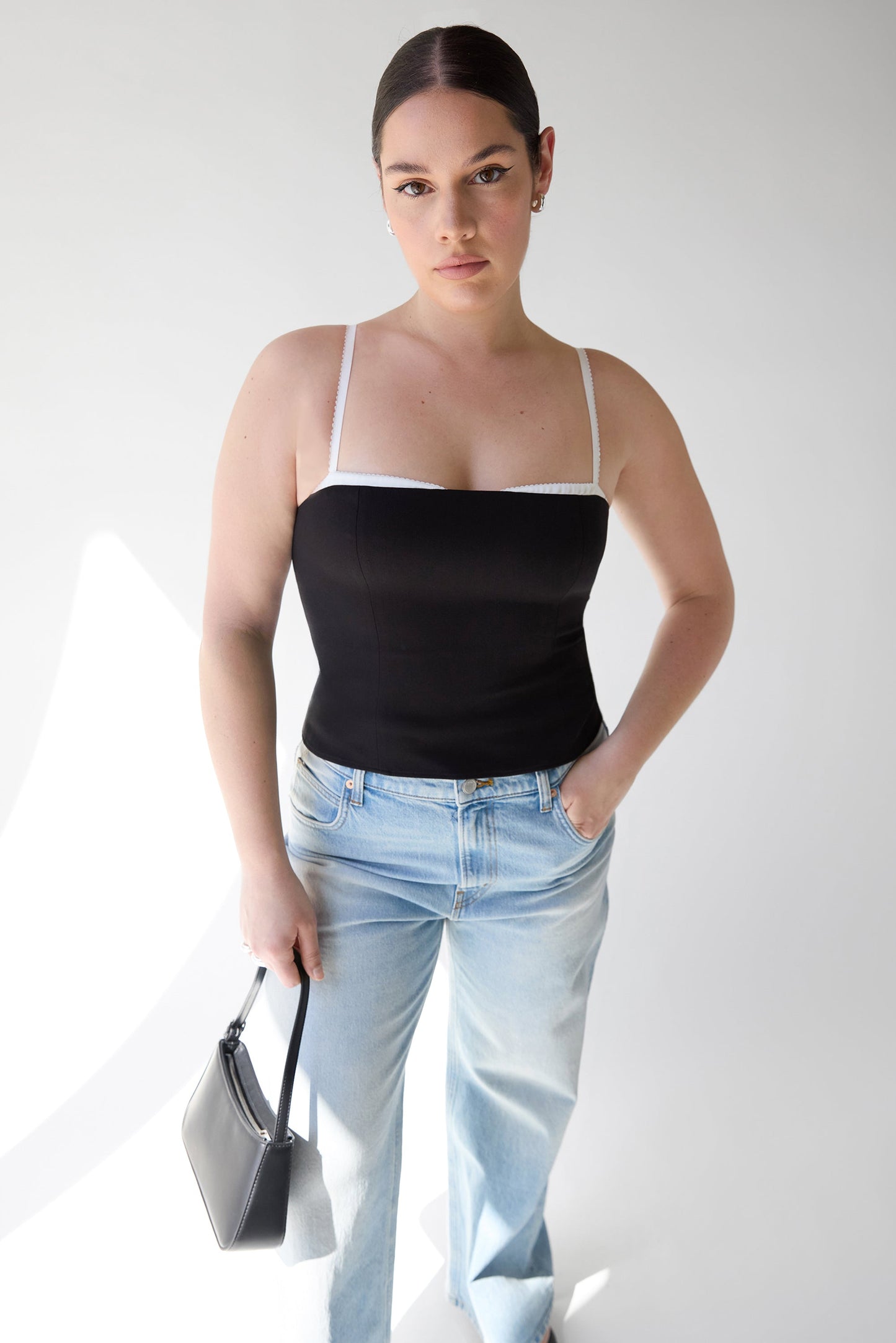 LAYERED CORSET TOP