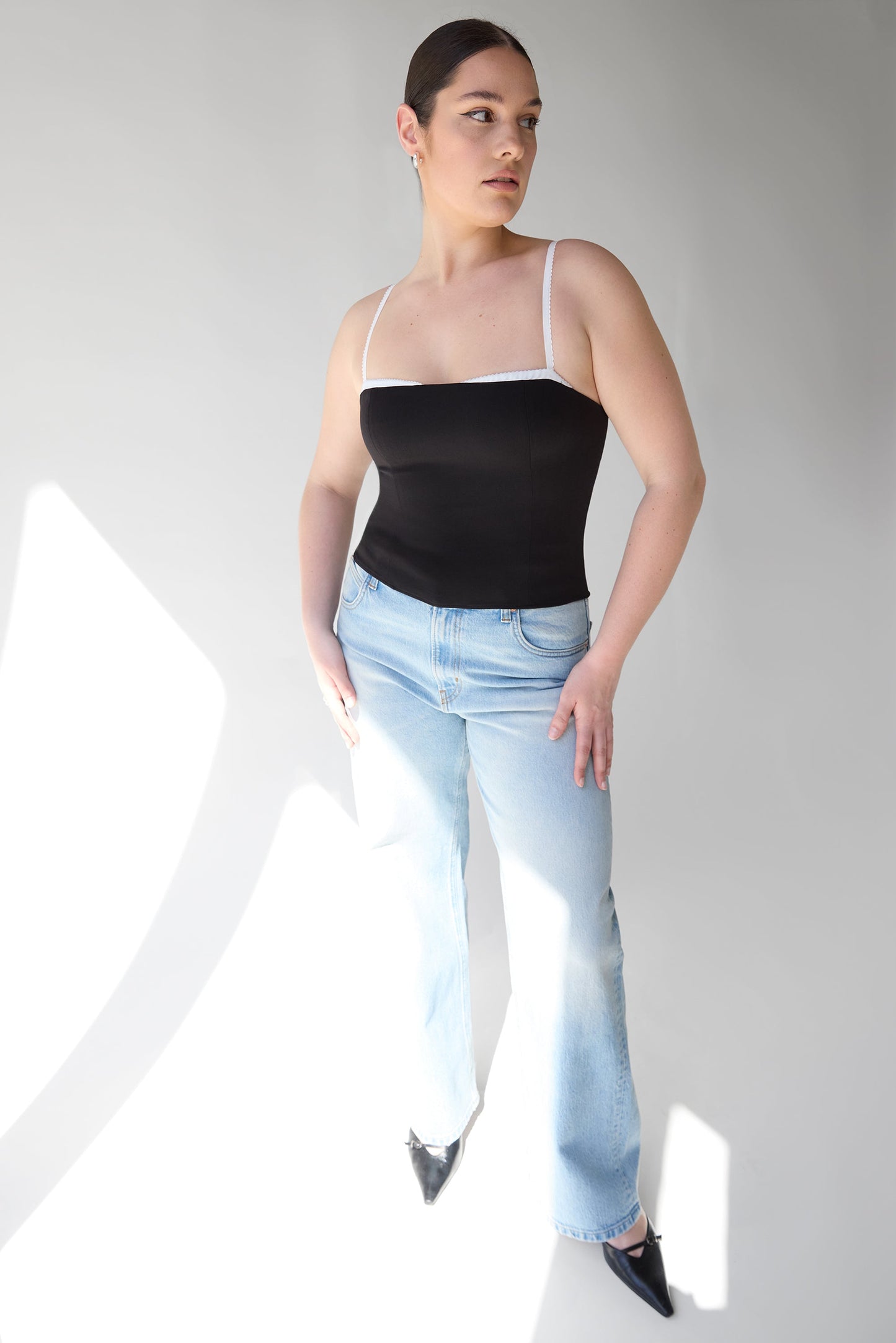 LAYERED CORSET TOP