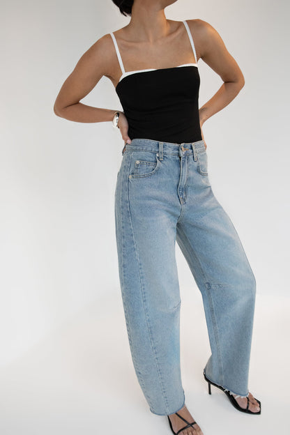 LAYERED CORSET TOP