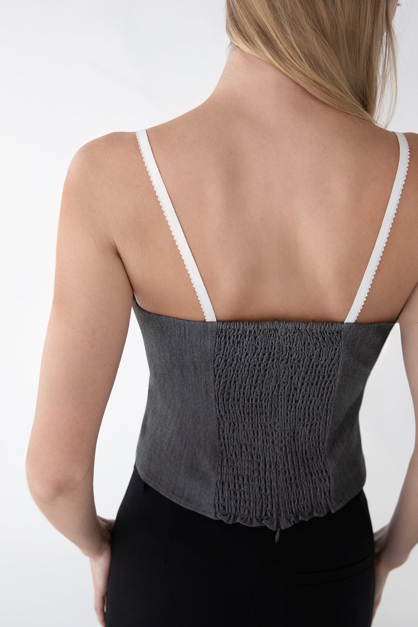 LAYERED CORSET TOP
