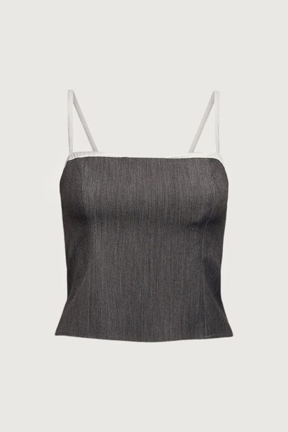 LAYERED CORSET TOP
