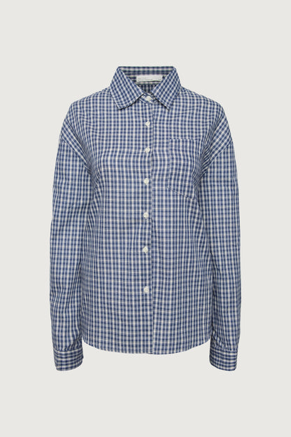 PLAID BUTTON UP SHIRT