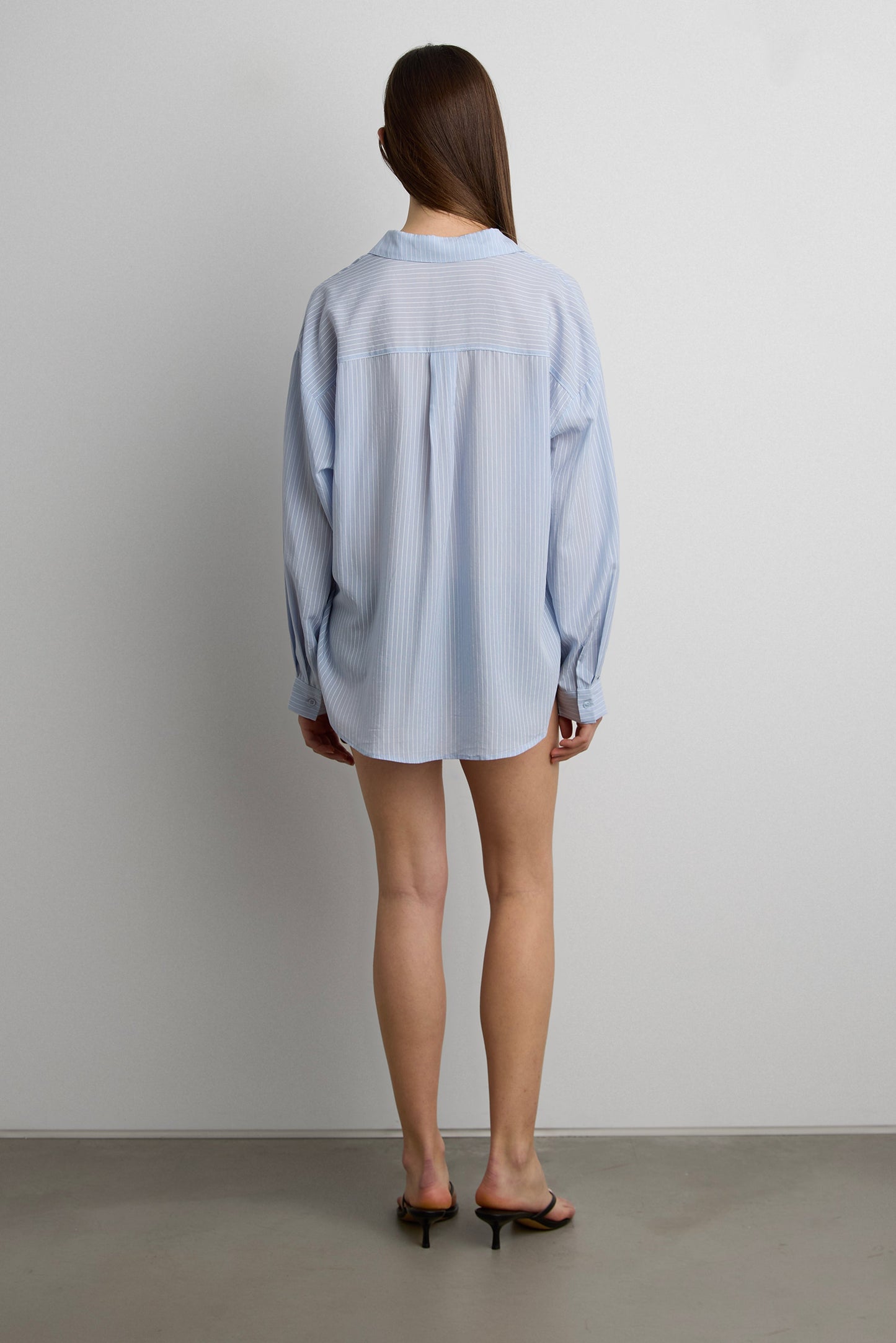 OVERSIZED PINSTRIPE SHIRT