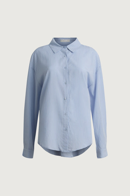 OVERSIZED PINSTRIPE SHIRT