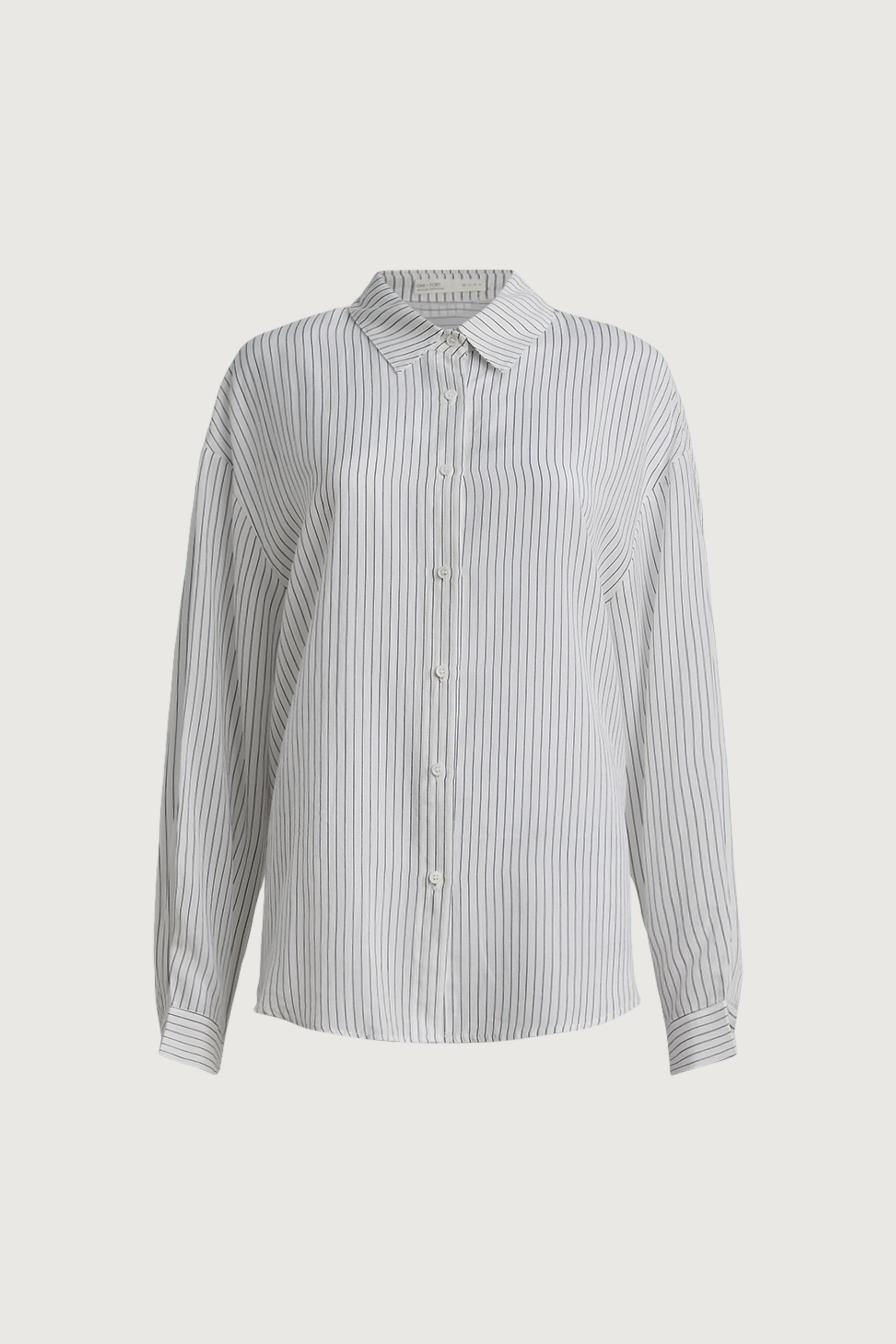 OVERSIZED PINSTRIPE SHIRT