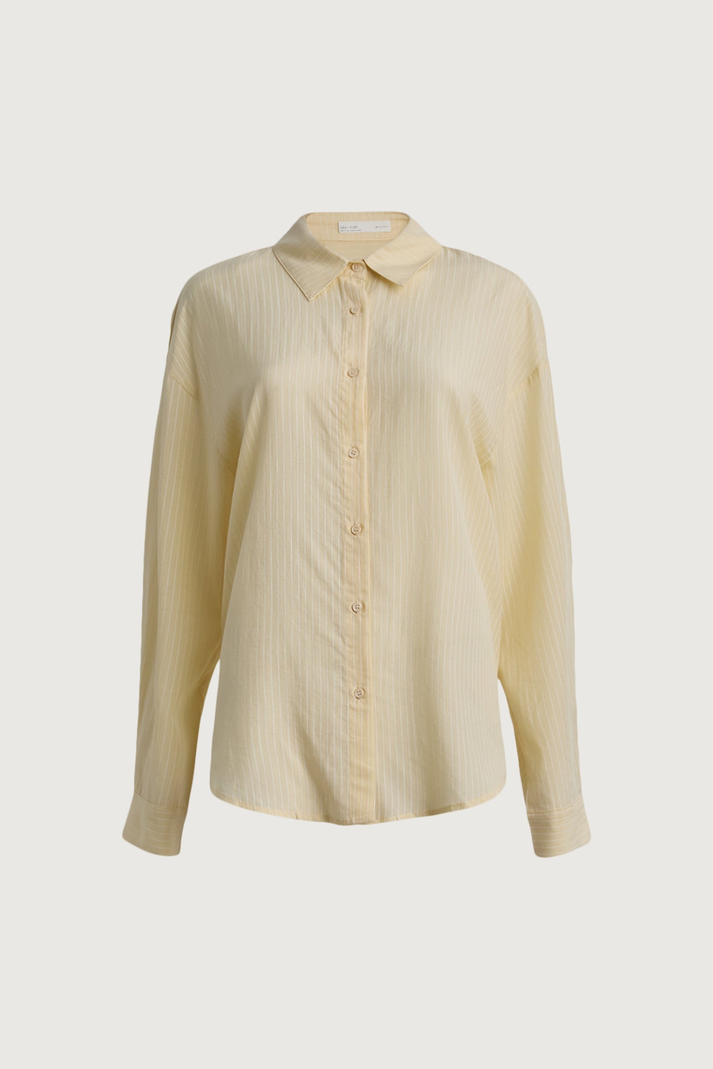OVERSIZED PINSTRIPE SHIRT