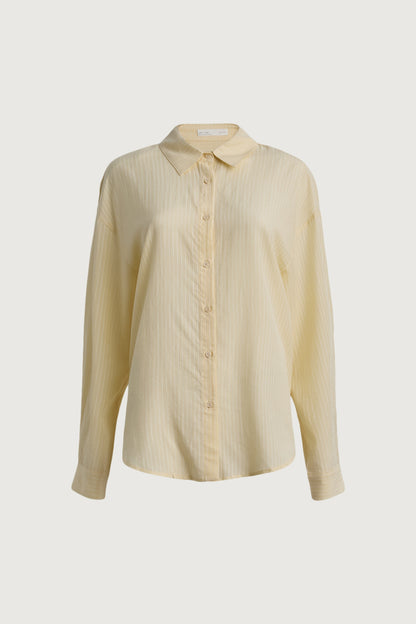 OVERSIZED PINSTRIPE SHIRT
