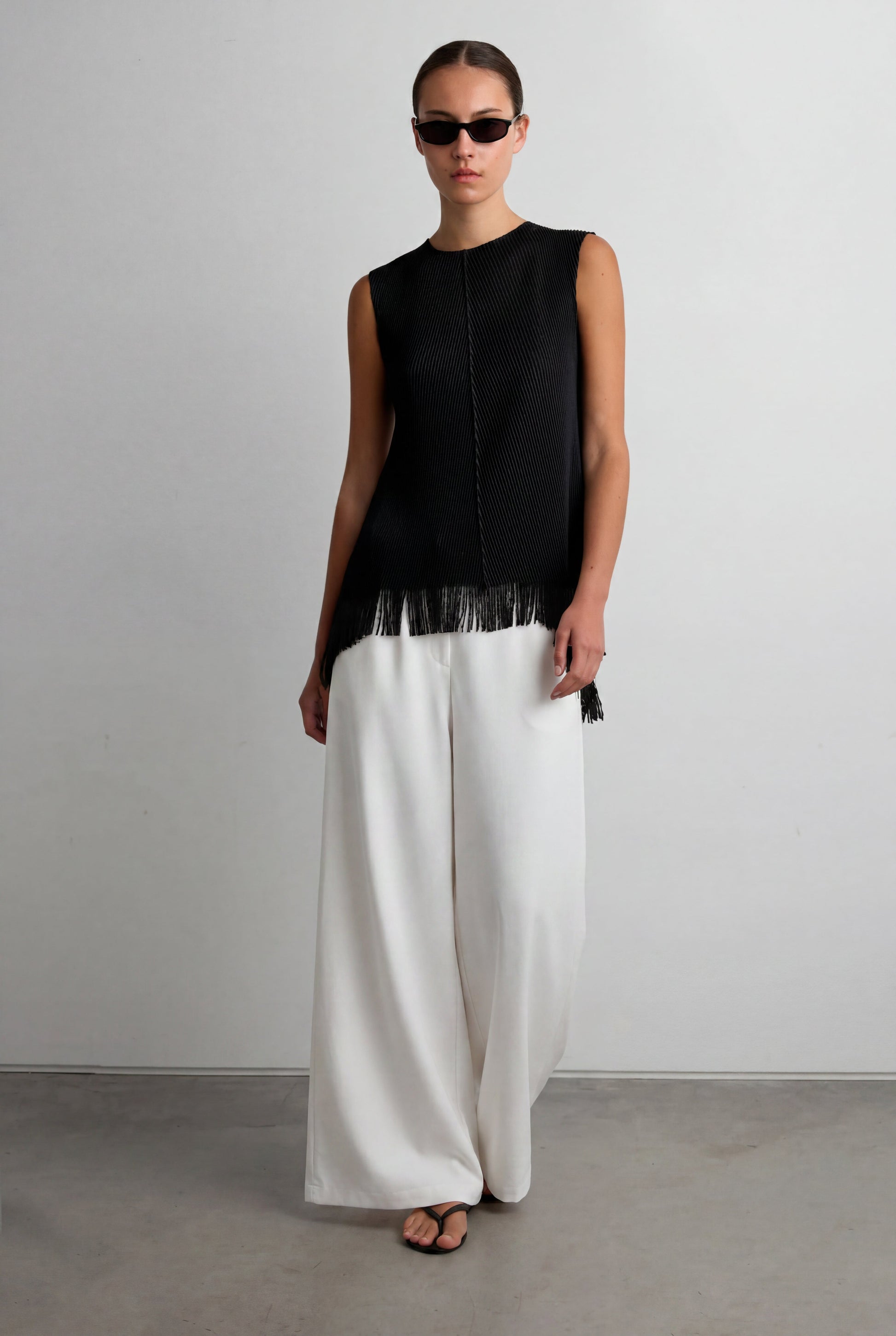 HEM FRINGE TOP