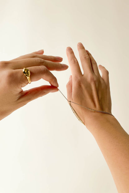 DOUBLE CHAIN BRACELET