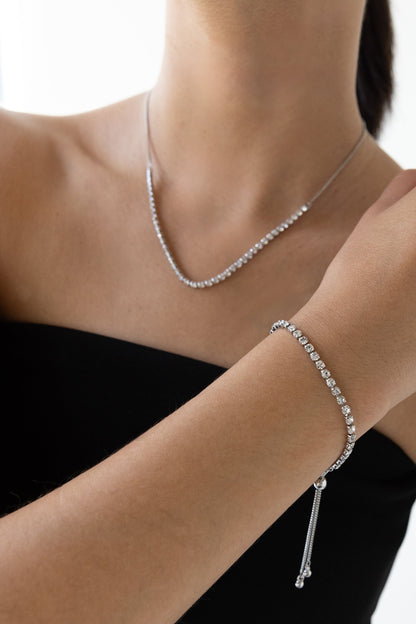 SPARKLY SLIP BEAD BRACELET