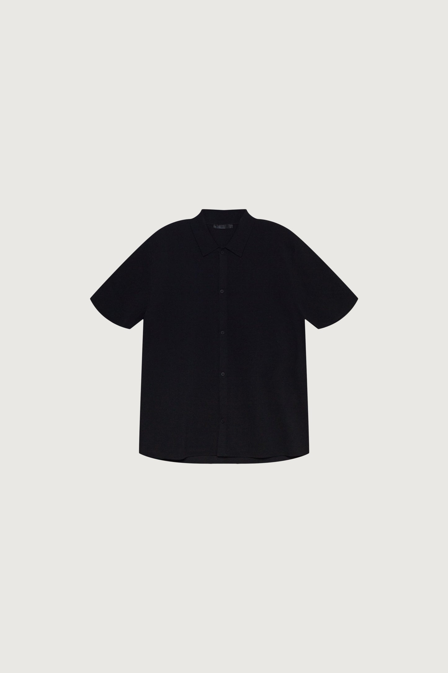 SHORT SLEEVE BUTTON UP SWEATER