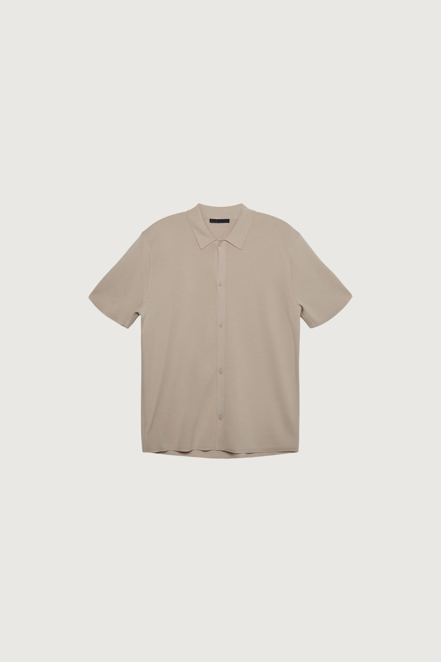 SHORT SLEEVE BUTTON UP SWEATER