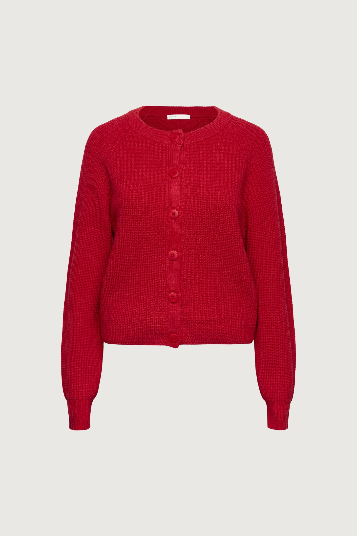 CHUNKY KNIT BUTTON UP CARDIGAN