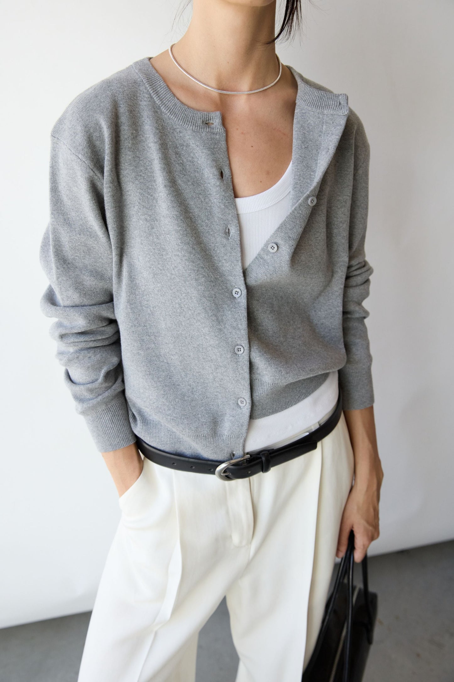 BUTTON UP CARDIGAN