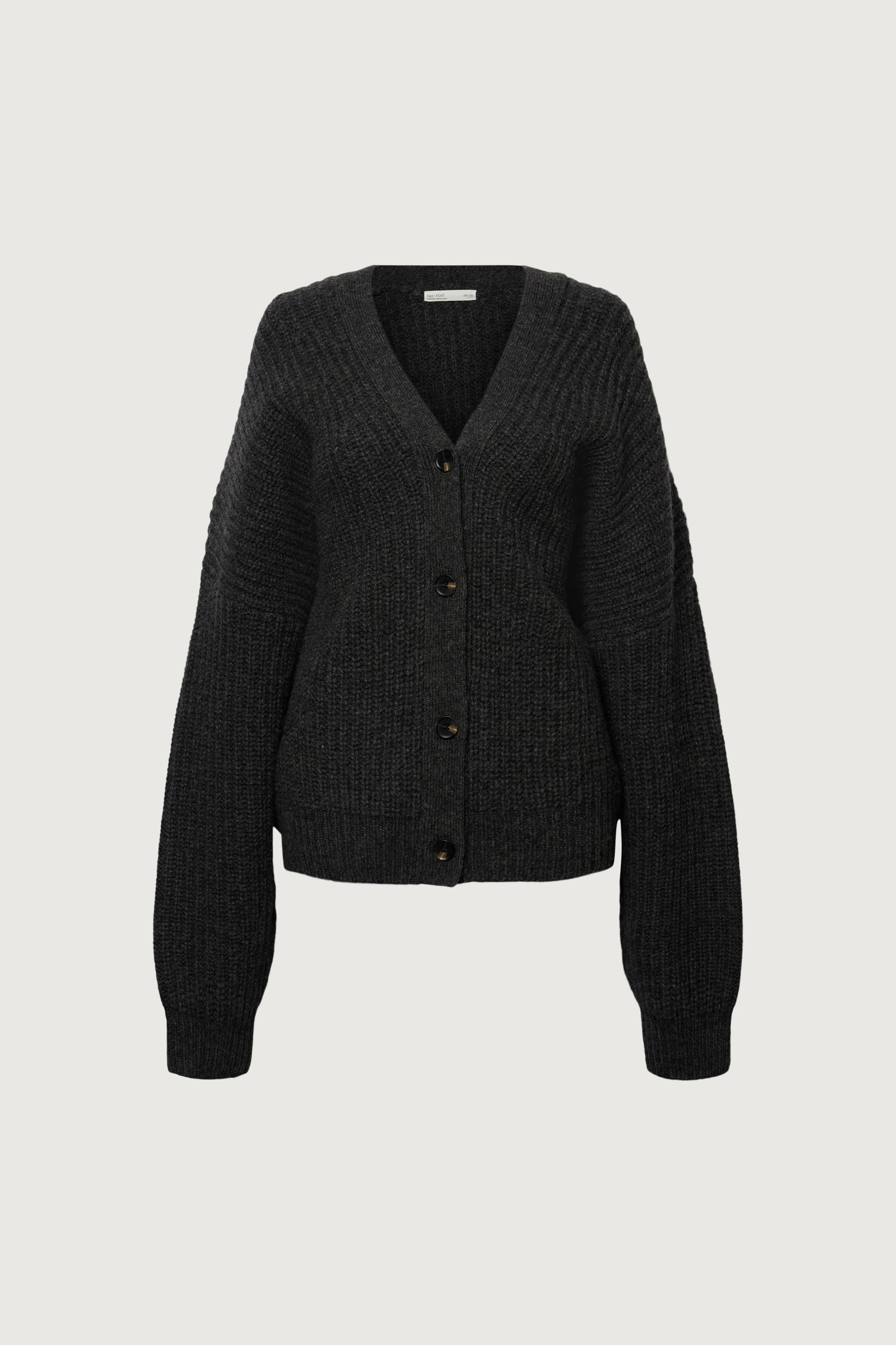 OVERSIZED SLOUCHY WOOL CARDIGAN