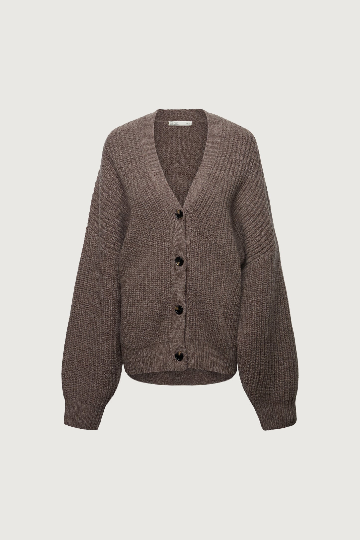 OVERSIZED SLOUCHY WOOL CARDIGAN